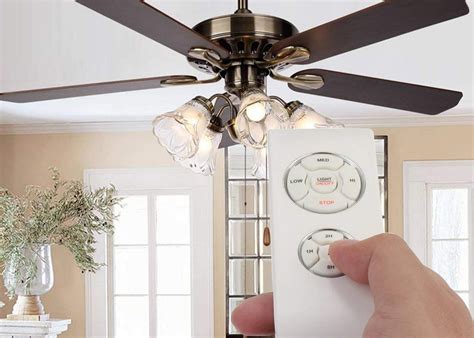Best ceiling fan with remote - 8. Cumilo WiFi Ceiling Fan. The Cumilo 52” Smart Ceiling Fan seamlessly blends modern functionality with aesthetic appeal. Its sleek black and walnut design, combined with cutting-edge technological features, positions it as an excellent choice for any bedroom, living room, patio, or home office.